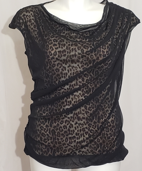 Worthington Tops - Worthington leapord print top